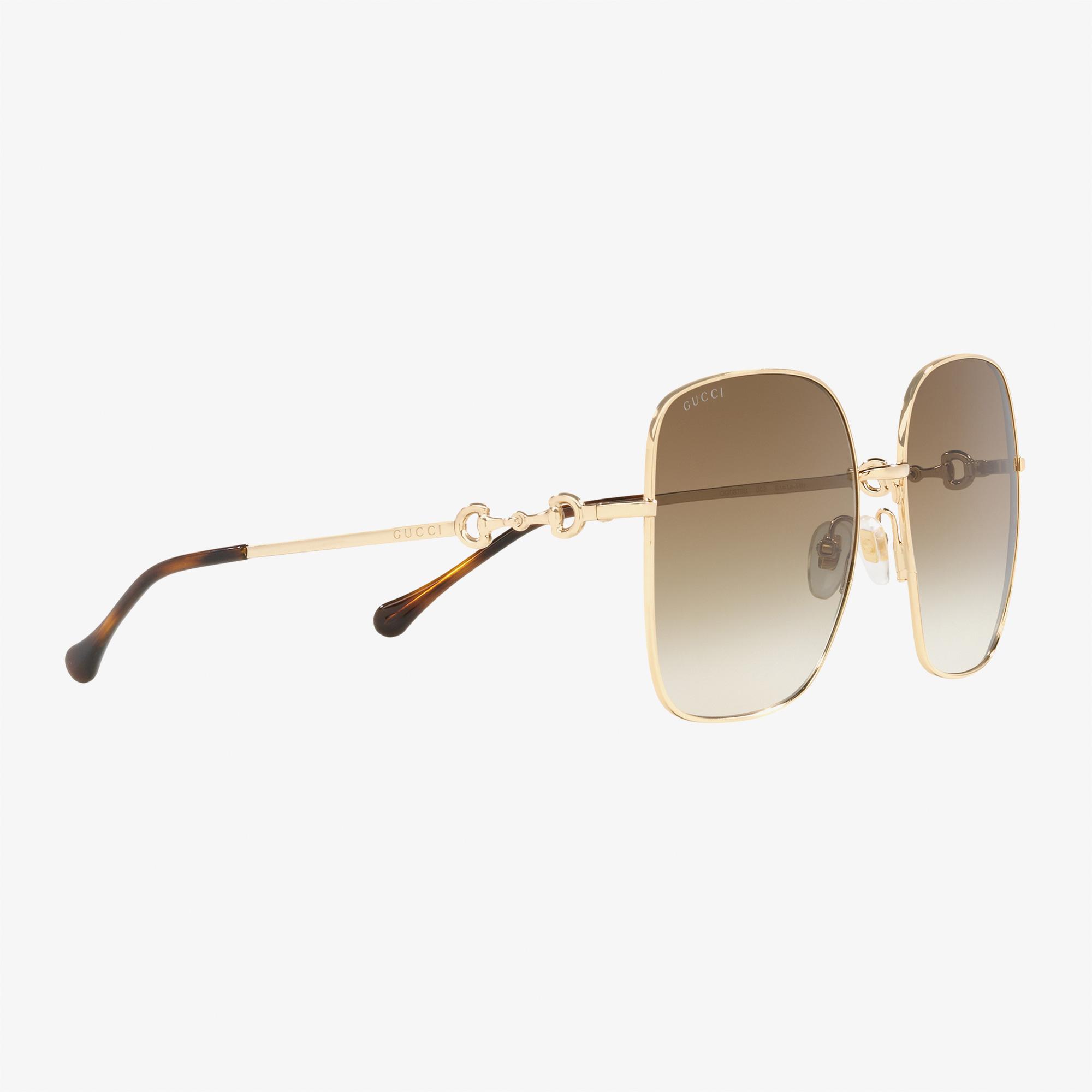 GUCCI 0Rb3717 Kadın Altın Rengi Güneş Gözlüğü