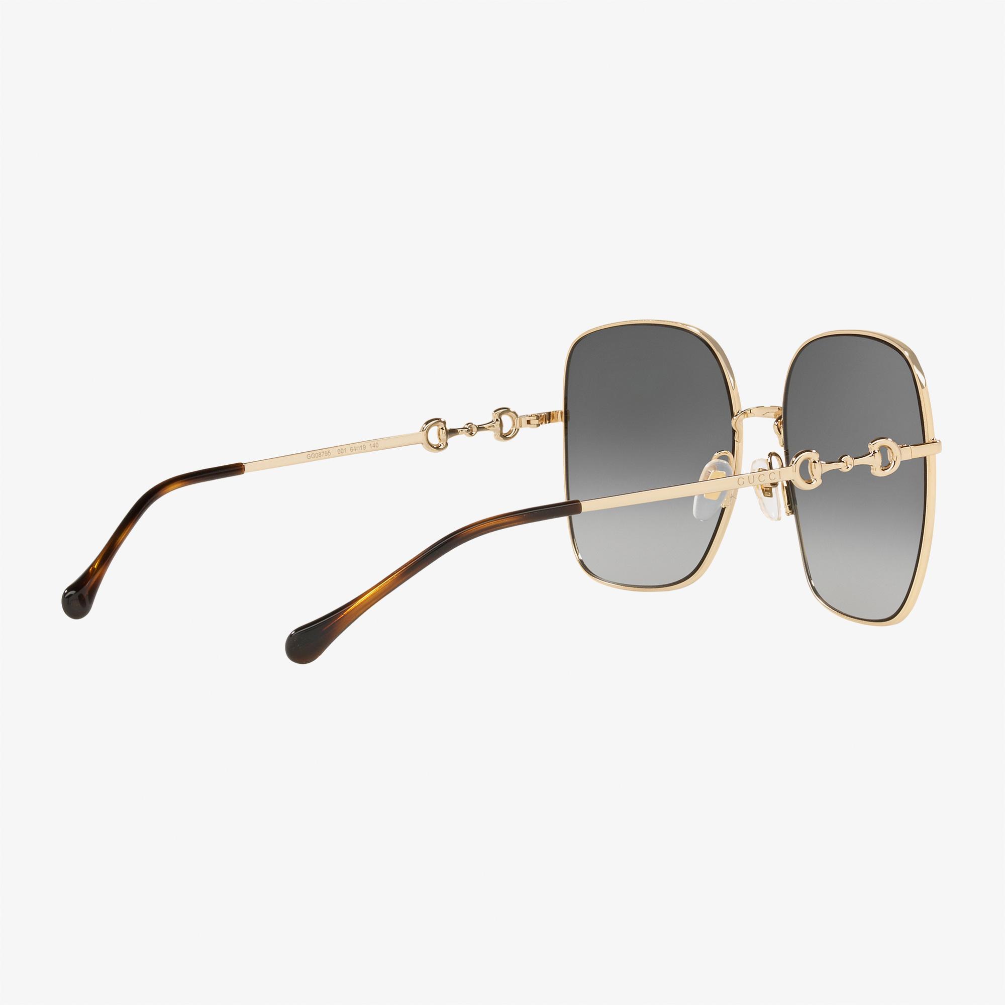 GUCCI 0Rb4125 Kadın Altın Rengi Güneş Gözlüğü