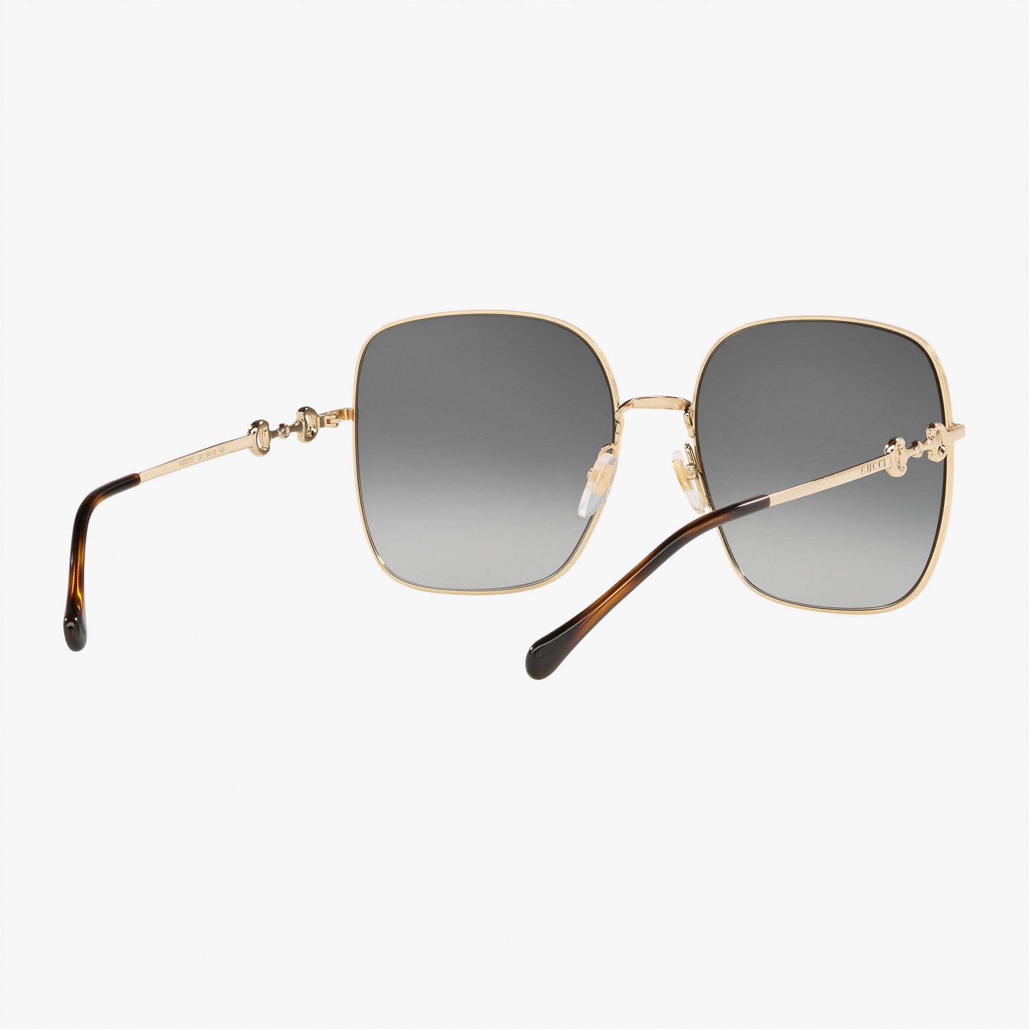 GUCCI 0Rb4125 Kadın Altın Rengi Güneş Gözlüğü