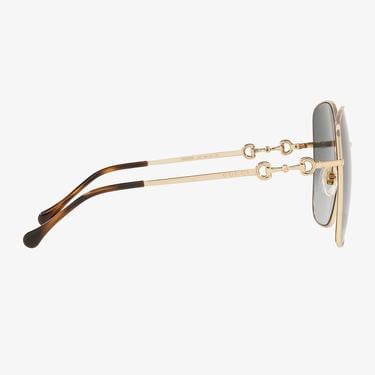  GUCCI 0Rb4125 Kadın Altın Rengi Güneş Gözlüğü