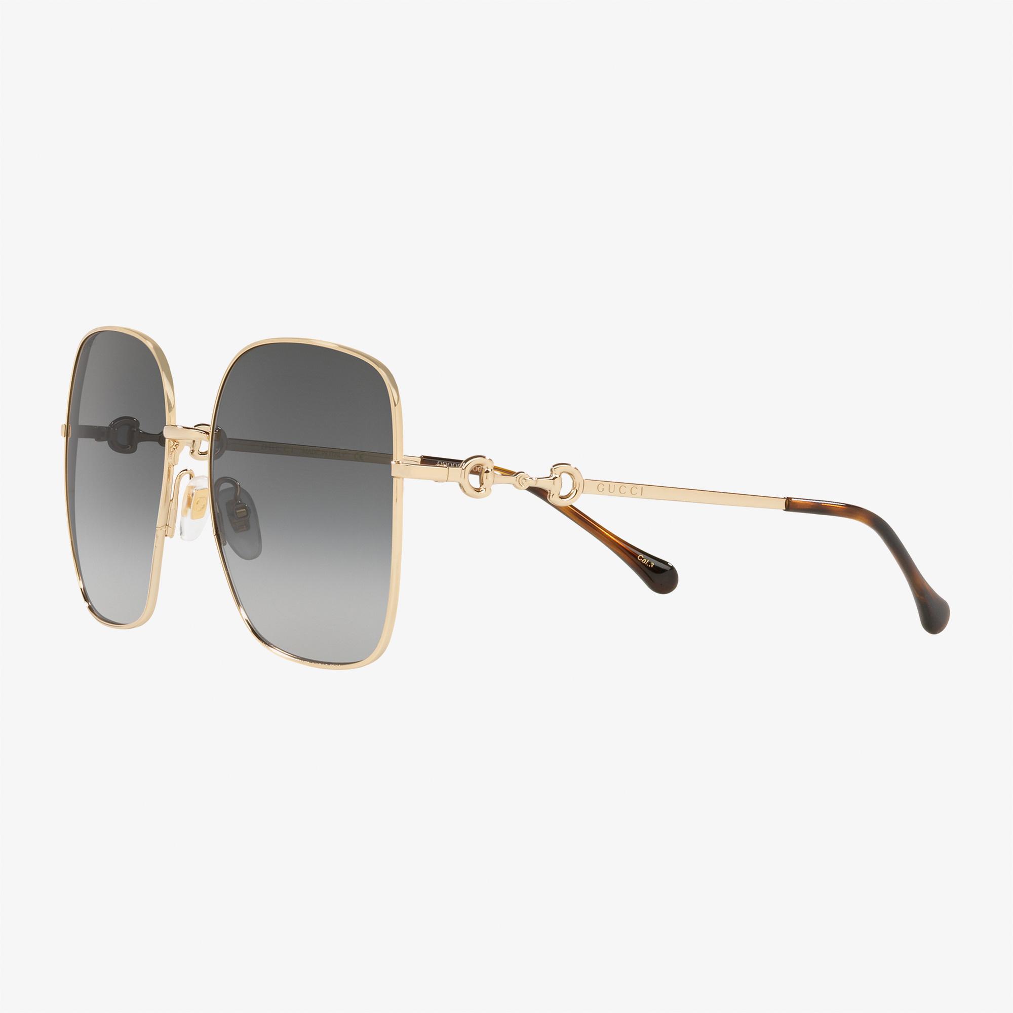 GUCCI 0Rb4125 Kadın Altın Rengi Güneş Gözlüğü