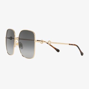  GUCCI 0Rb4125 Kadın Altın Rengi Güneş Gözlüğü