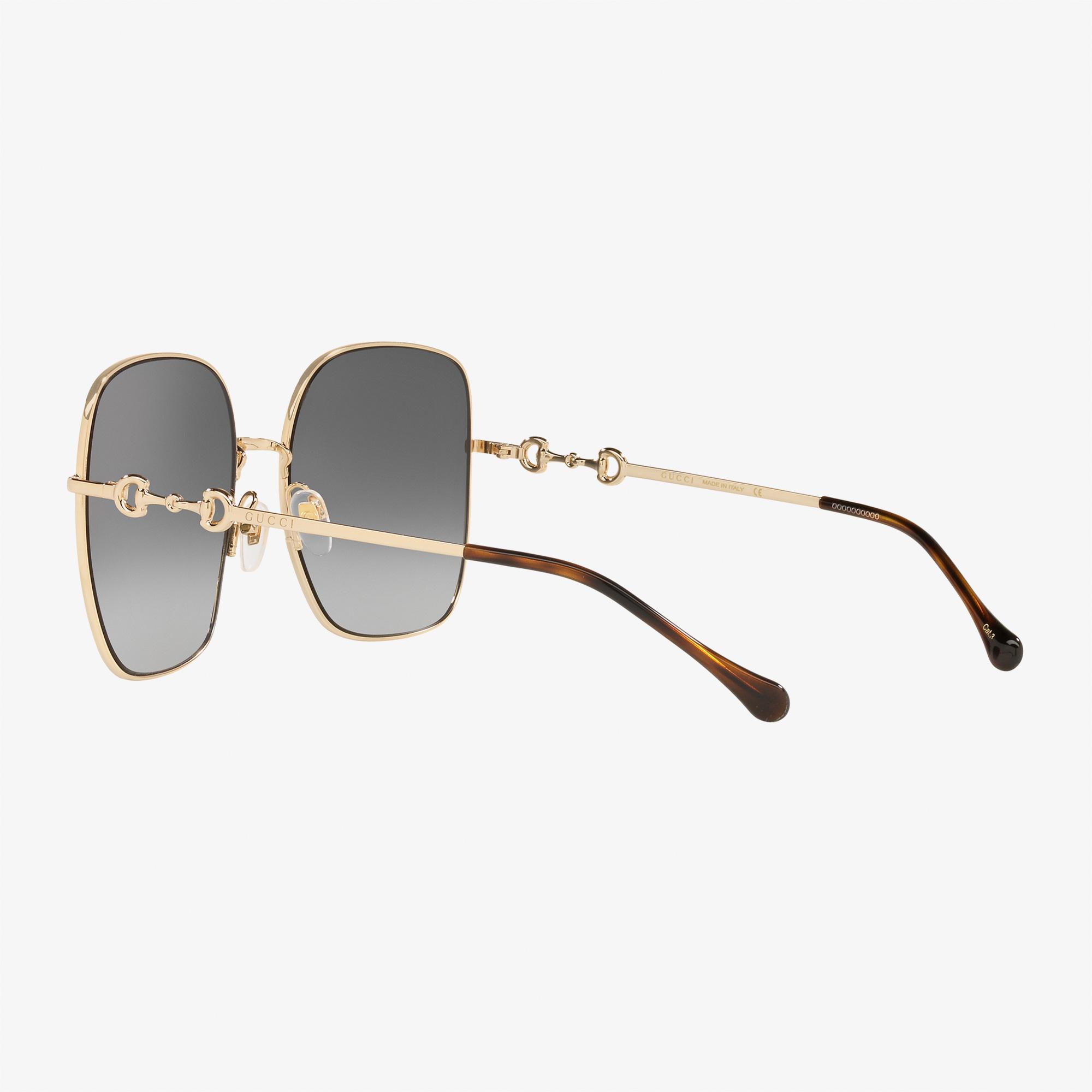 GUCCI 0Rb4125 Kadın Altın Rengi Güneş Gözlüğü