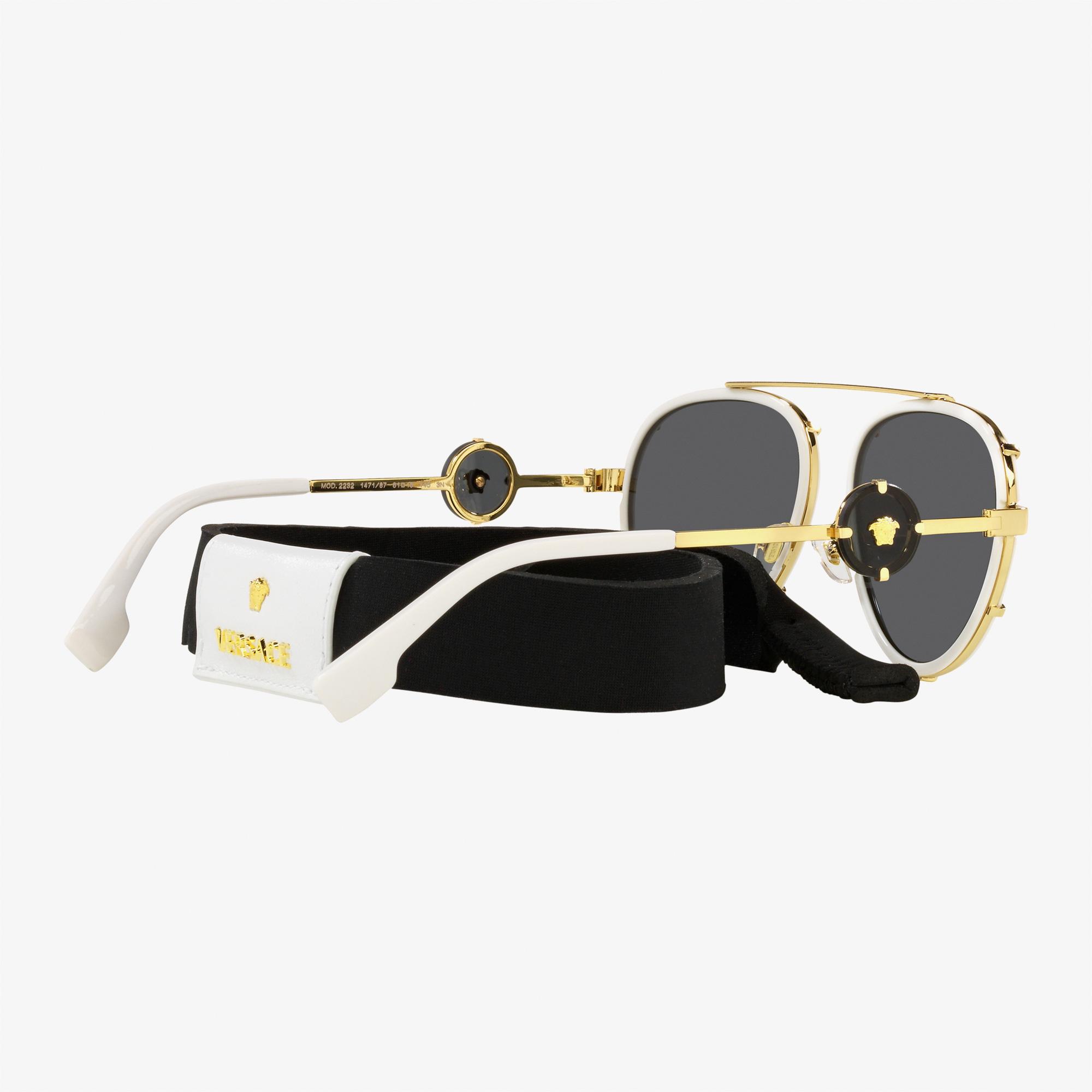 VERSACE 0Ve2232 Kadın Beyaz Güneş Gözlüğü