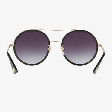  GUCCI 0 Kadın Altın Rengi Güneş Gözlüğü