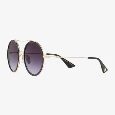  GUCCI 0 Kadın Altın Rengi Güneş Gözlüğü