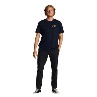  Billabong Arch Fill Ss Erkek Mavi Tişört