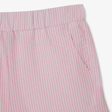  Nautica Kız Çocuk Pembe Çizgili Şort