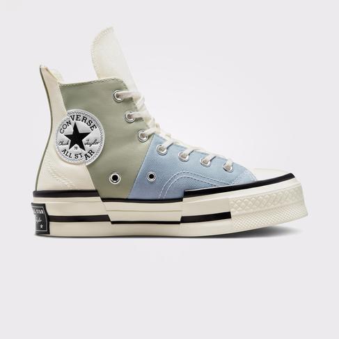 Converse Chuck 70 Plus Material Mashup Unisex Gri Sneaker