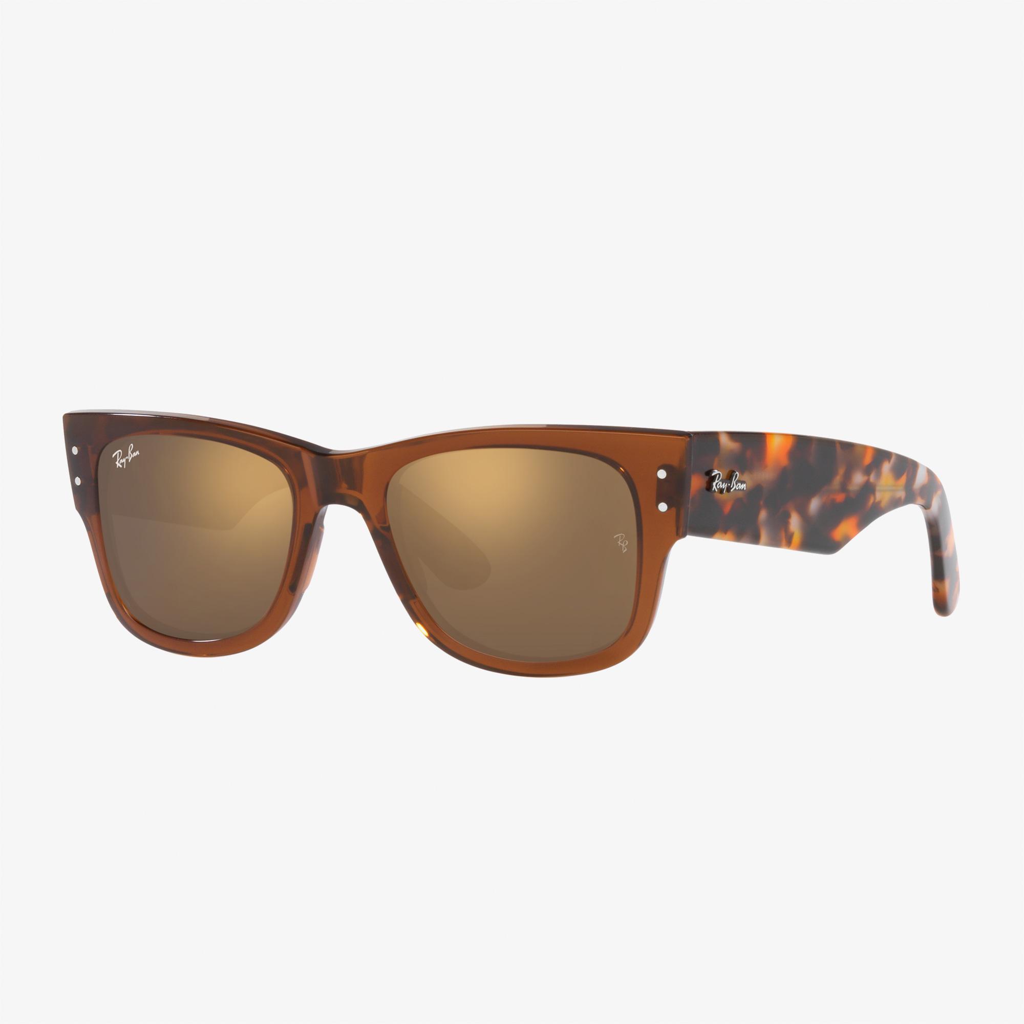 RAY-BAN Mega Wayfarer Unisex Kahverengi Güneş Gözlüğü