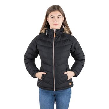  Trespass Nadina - Padded Kadın Siyah Outdoor Ceketi