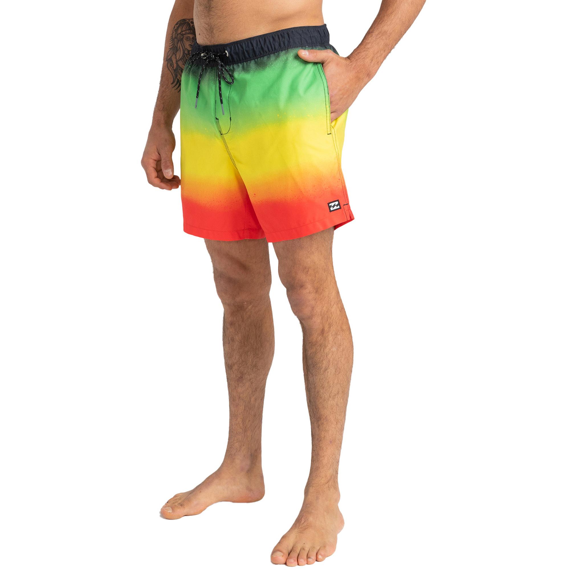Billabong All Day Fade Lb Erkek Siyah Volley Short