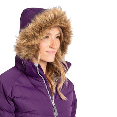  Trespass Nadina - Padded Kadın Mor Outdoor Ceketi