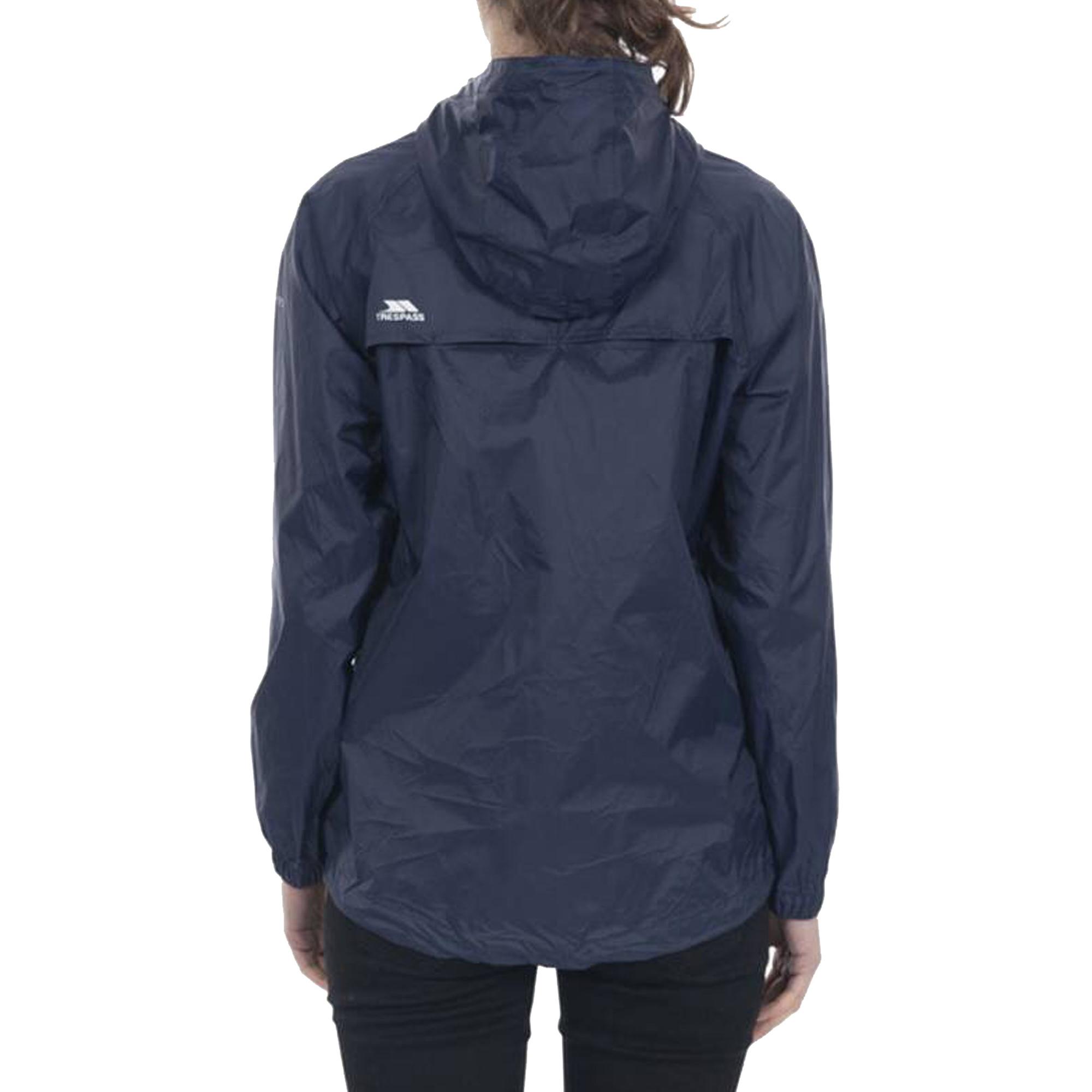 Trespass Qikpac Jacket - Unisex Packaway Unisex Yeşil Yağmurluk