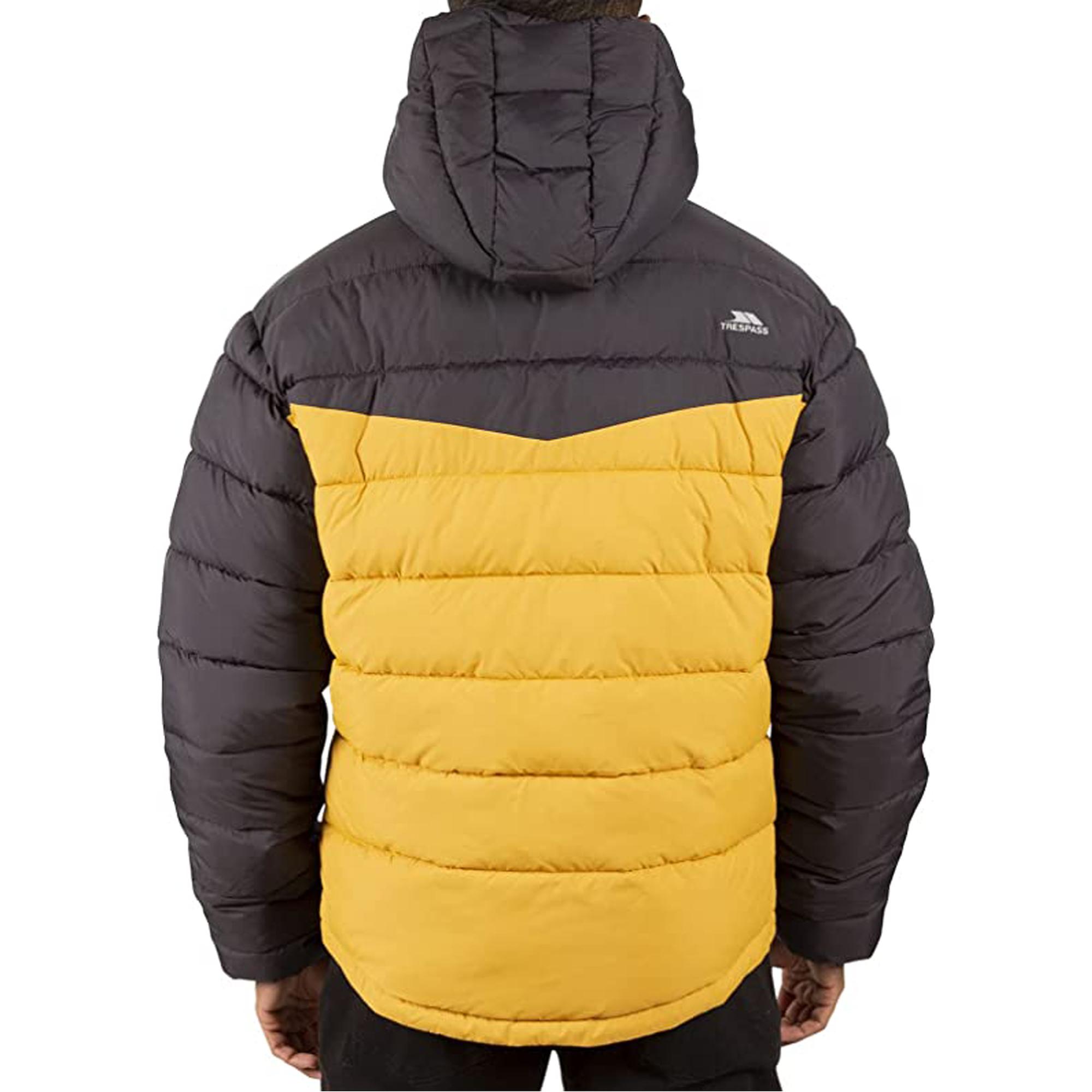 Trespass Oskar - Padded Erkek Sarı Outdoor Ceketi