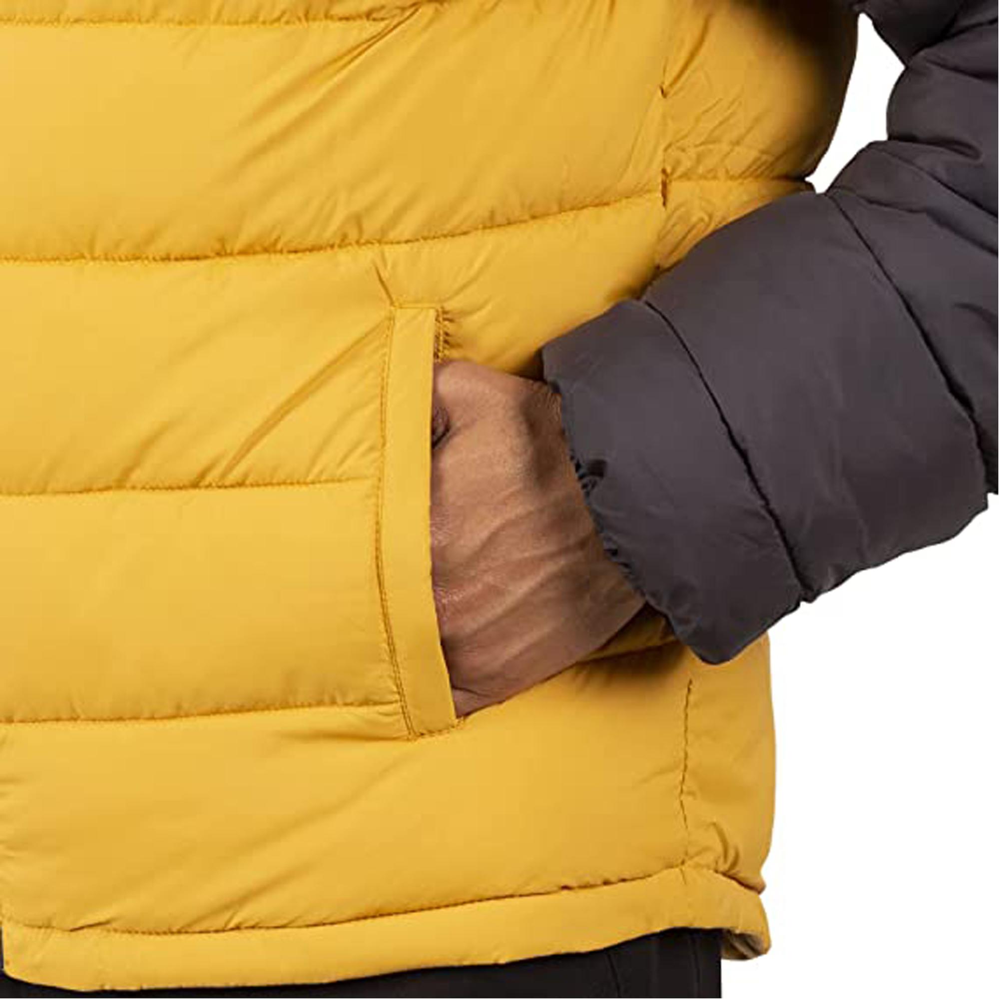 Trespass Oskar - Padded Erkek Sarı Outdoor Ceketi