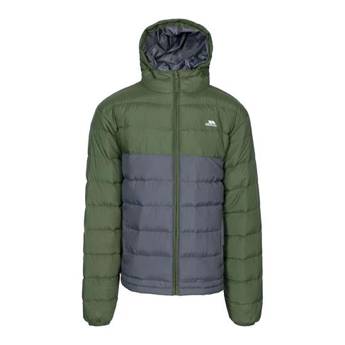  Trespass Oskar - Padded Erkek Yeşil Outdoor Ceketi
