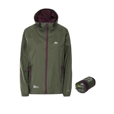  Trespass Qikpac Kadın Yeşil Yağmurluk