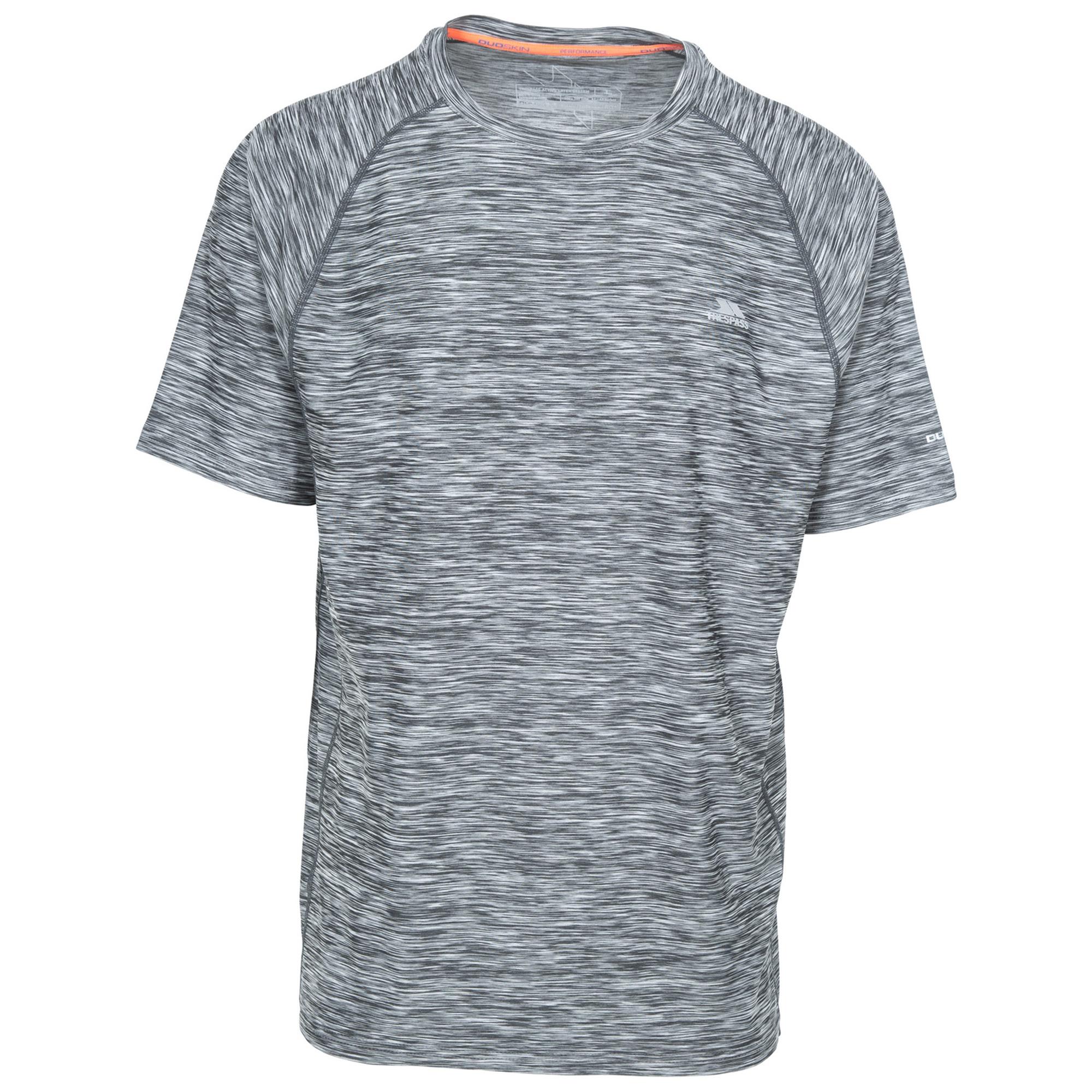 Trespass Gaffney - Active Top Tp75 Erkek Gri Tişört