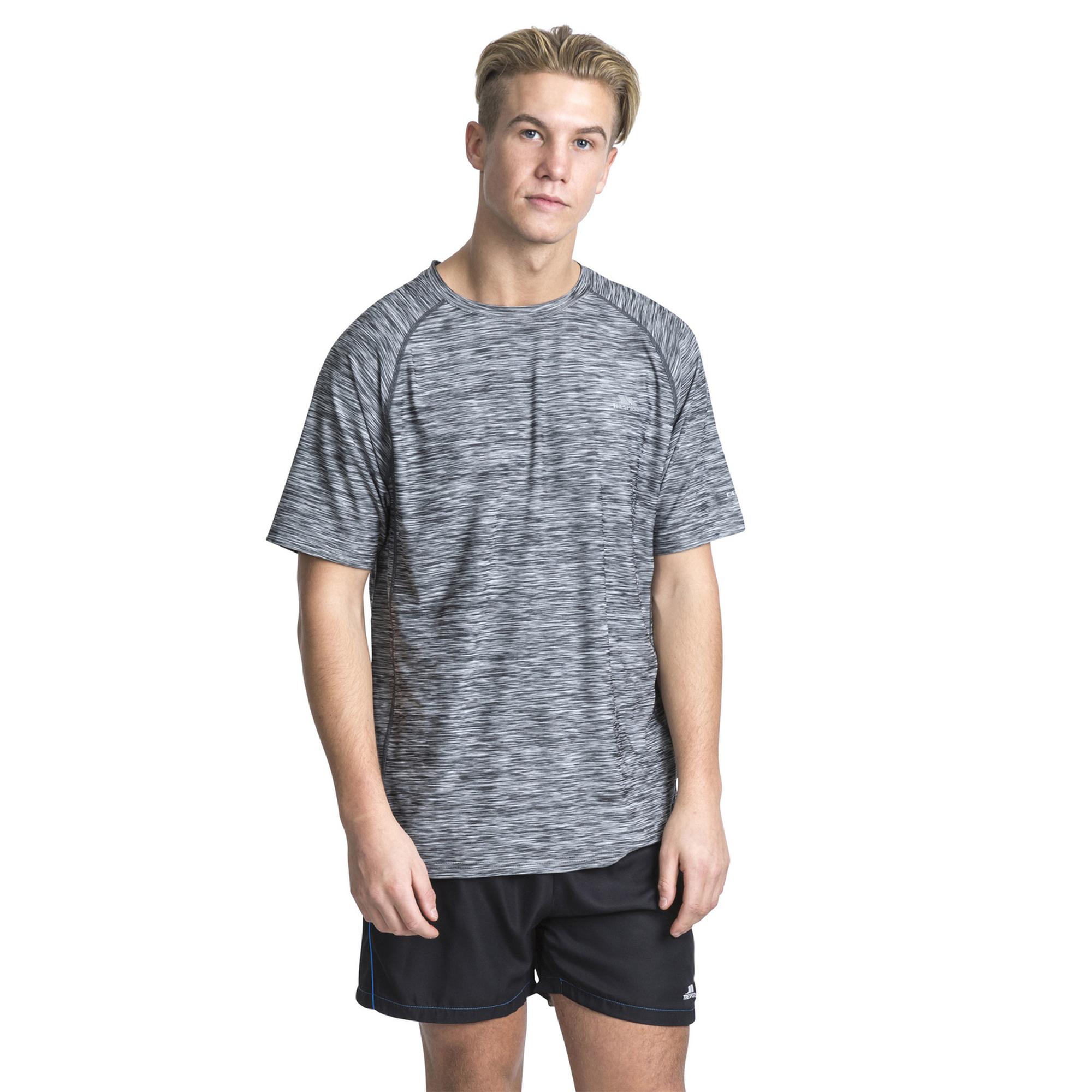 Trespass Gaffney - Active Top Tp75 Erkek Gri Tişört