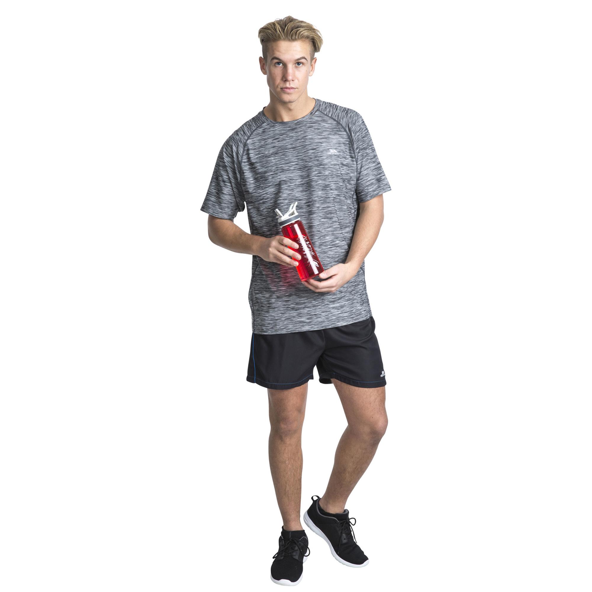 Trespass Gaffney - Active Top Tp75 Erkek Gri Tişört