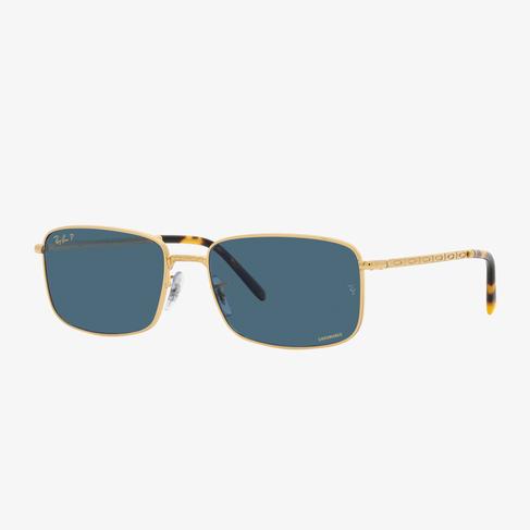  RAY-BAN 0RB3717 Unisex Altın Rengi Güneş Gözlüğü