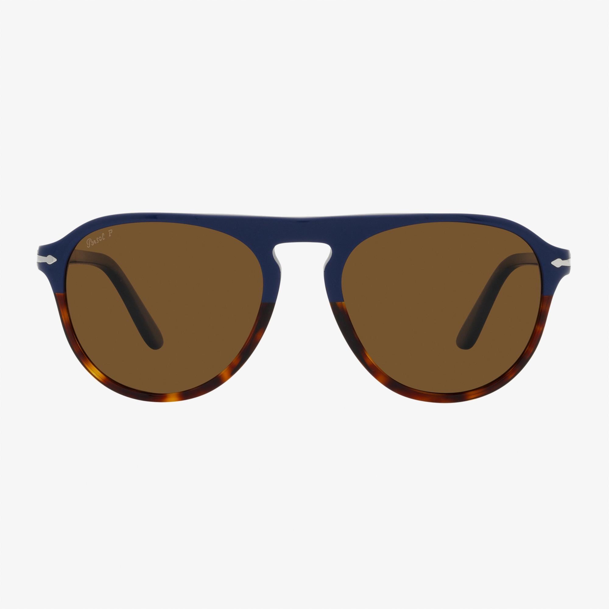 PERSOL 0Vo5230S Unisex Mavi Güneş Gözlüğü