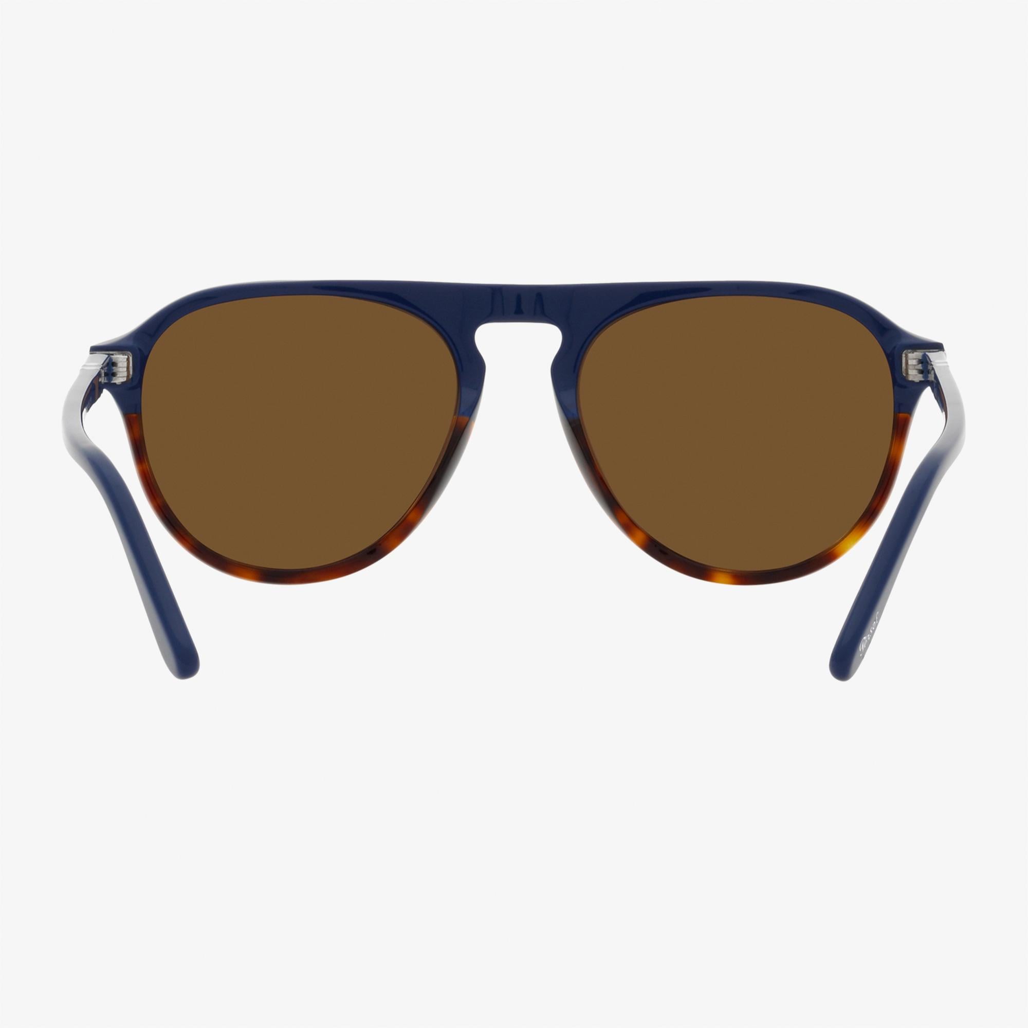 PERSOL 0Vo5230S Unisex Mavi Güneş Gözlüğü