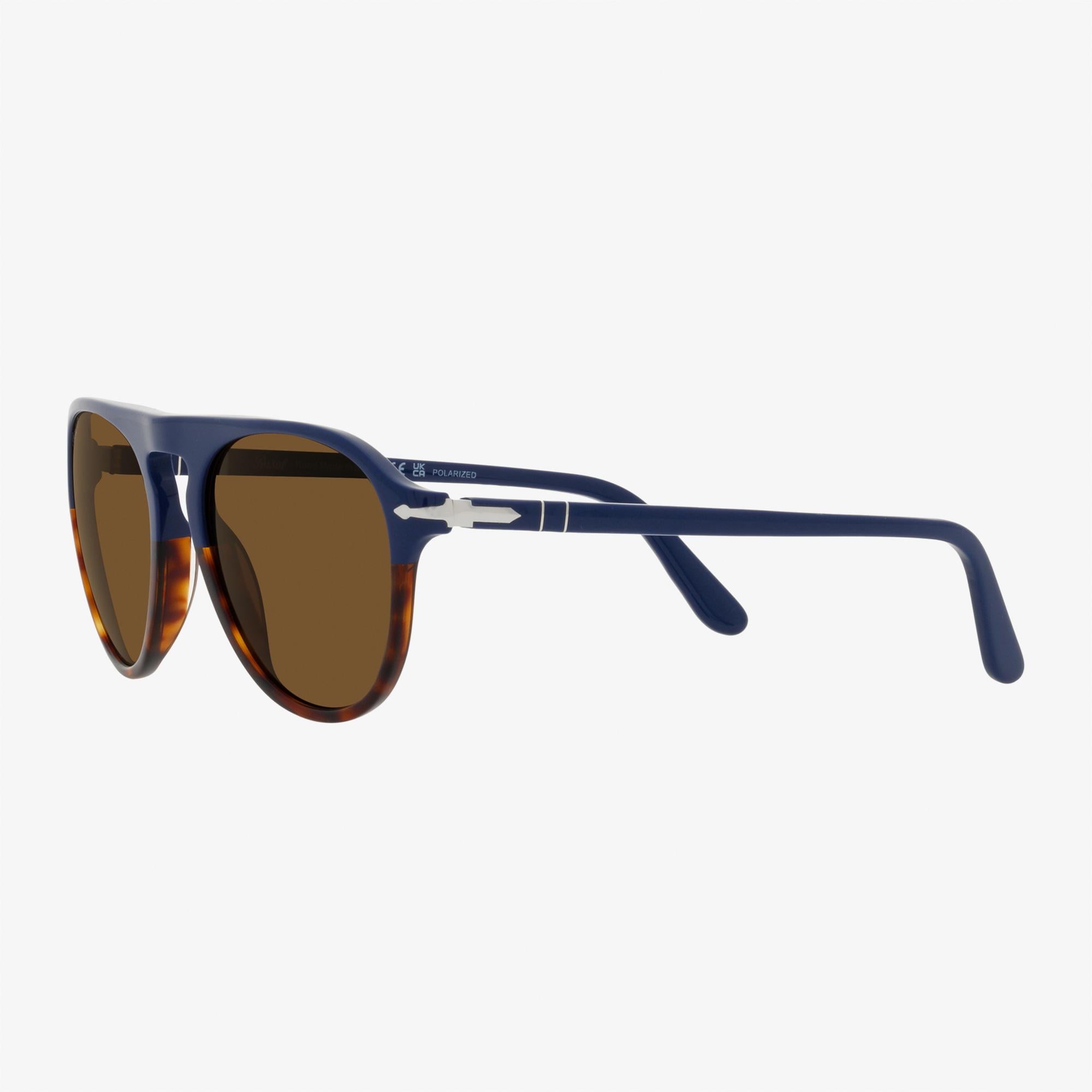 PERSOL 0Vo5230S Unisex Mavi Güneş Gözlüğü