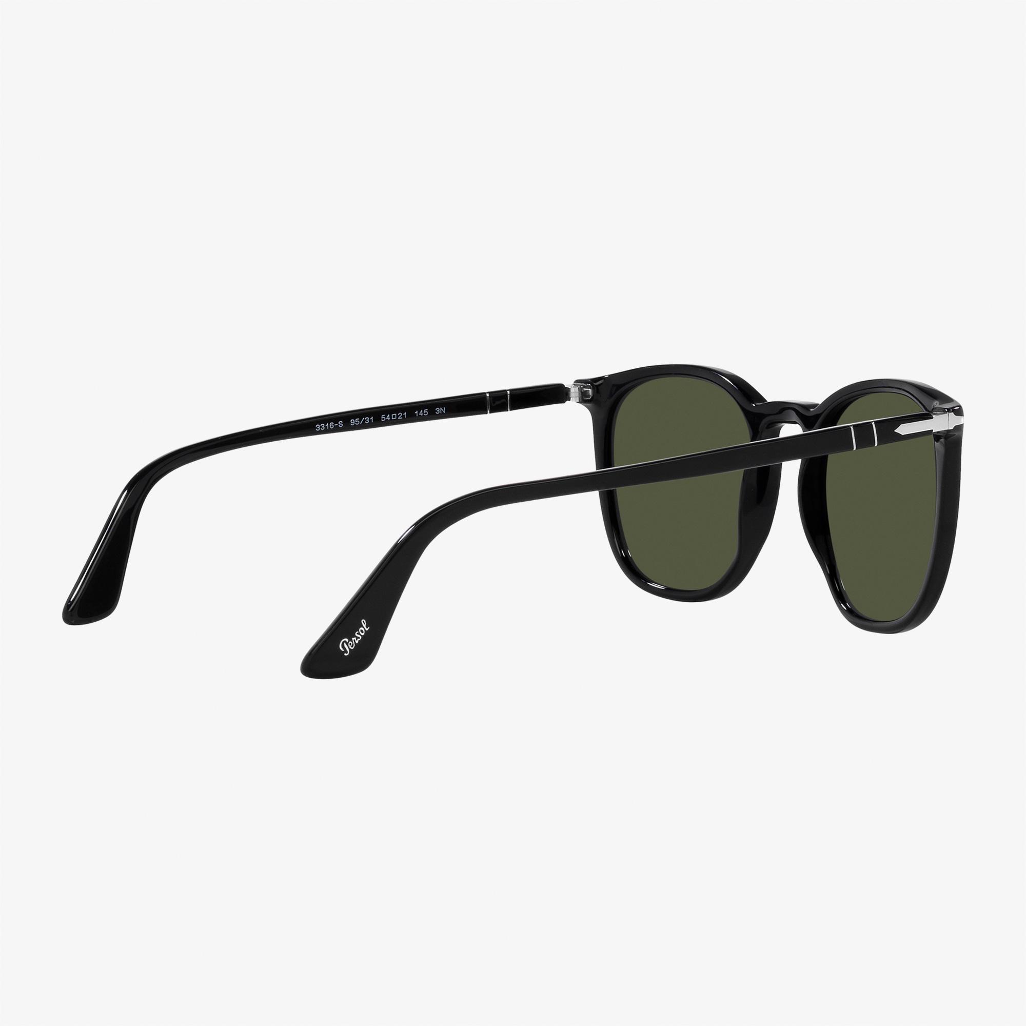 PERSOL 0PO3316S Unisex Siyah Güneş Gözlüğü