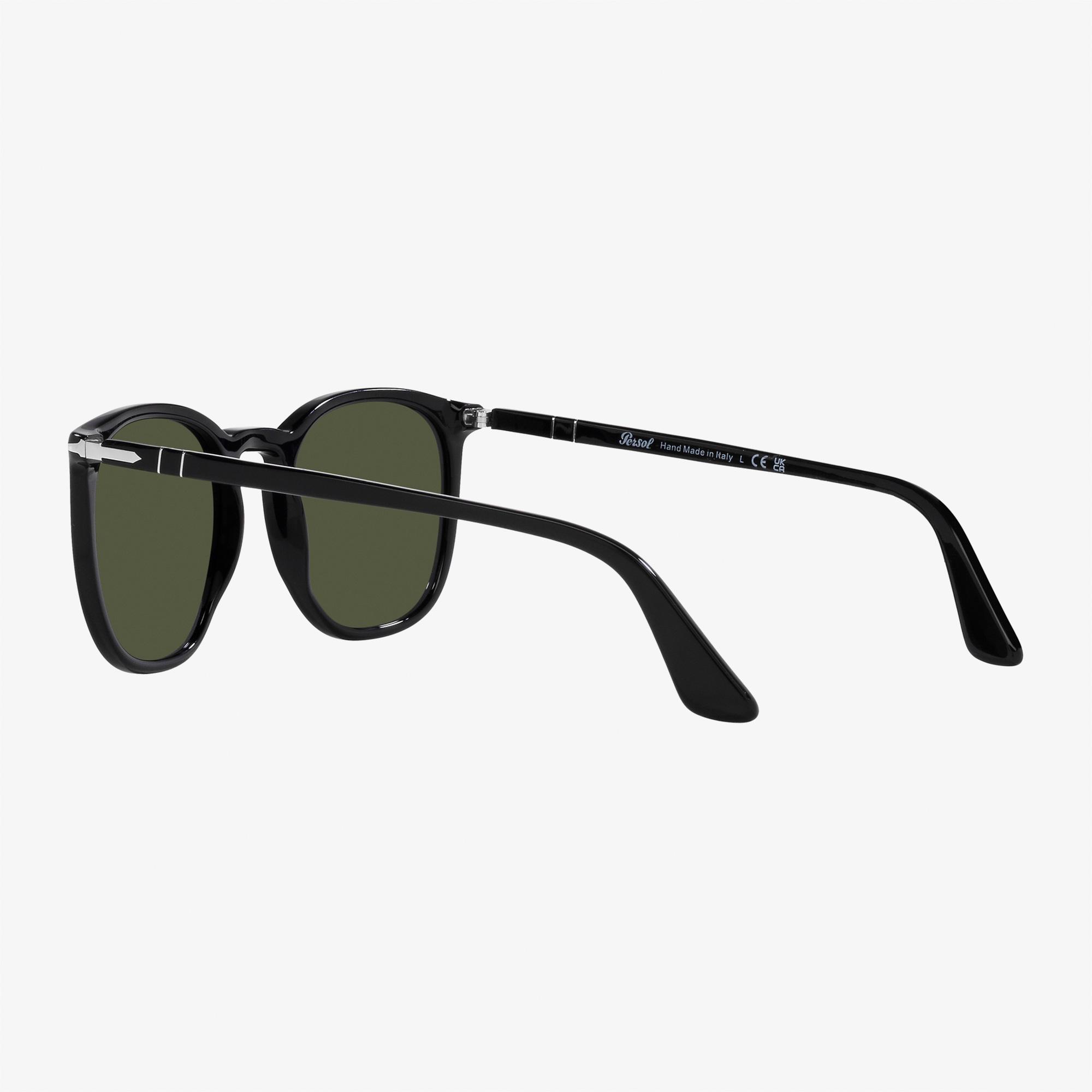 PERSOL 0PO3316S Unisex Siyah Güneş Gözlüğü