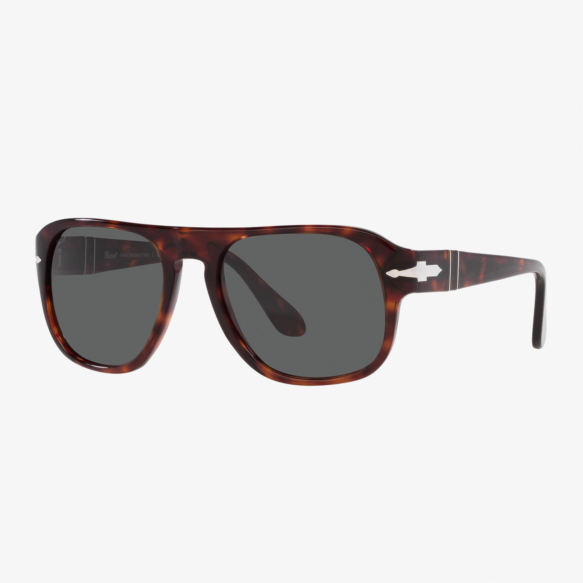 PERSOL 0PO3310S Unisex Kahverengi Güneş Gözlüğü
