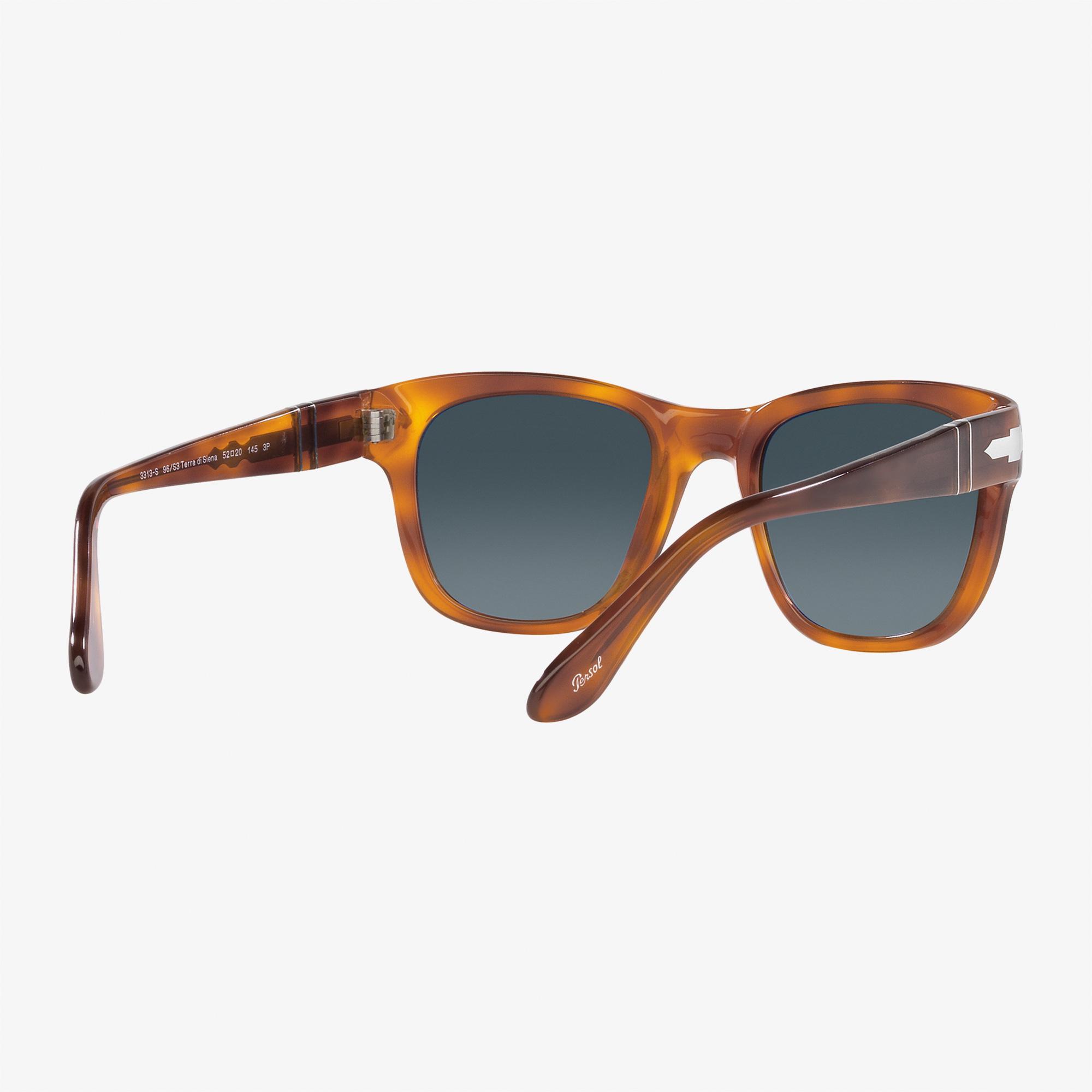 PERSOL 0PO3313S Unisex Kahverengi Güneş Gözlüğü