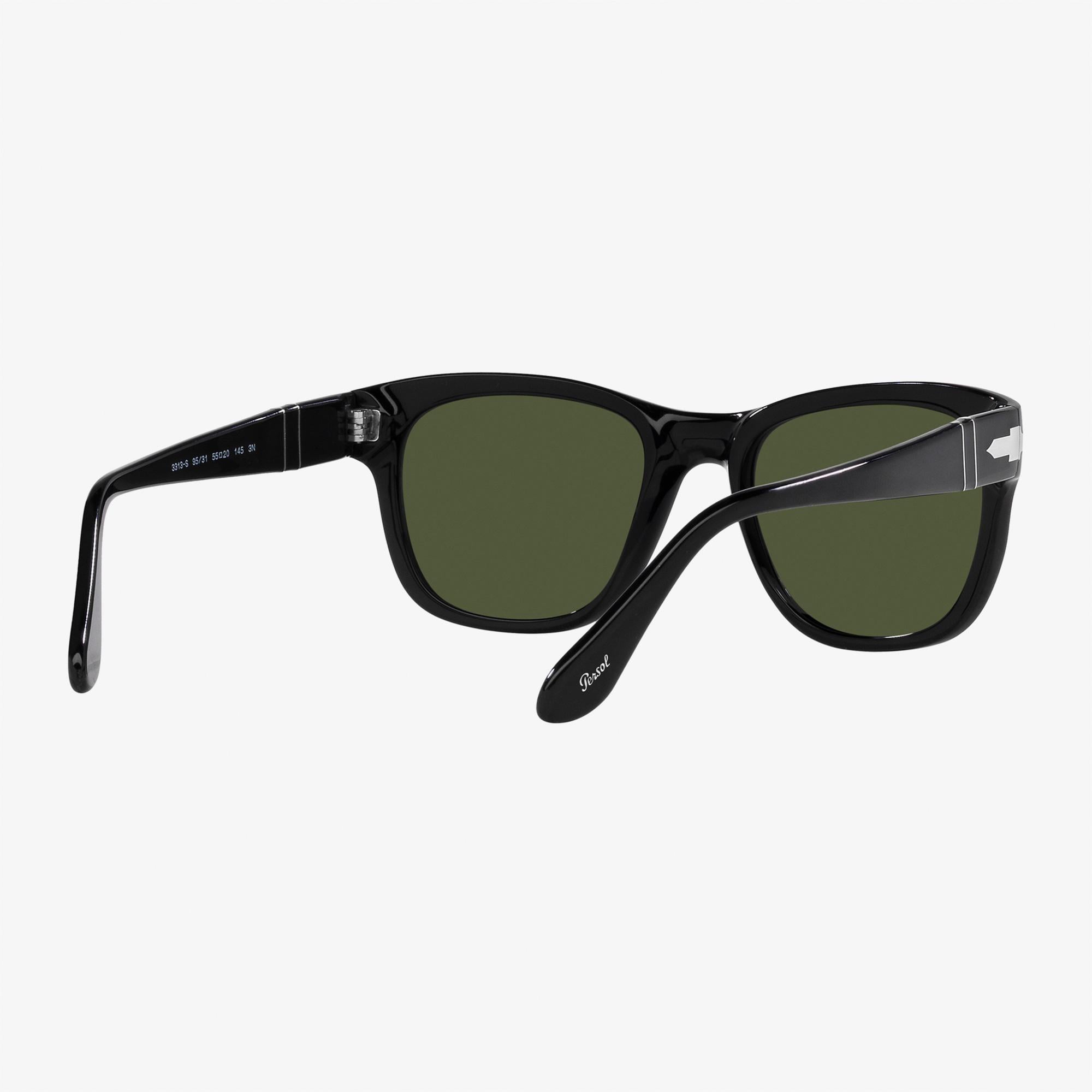 PERSOL 0PO3313S Unisex Siyah Güneş Gözlüğü