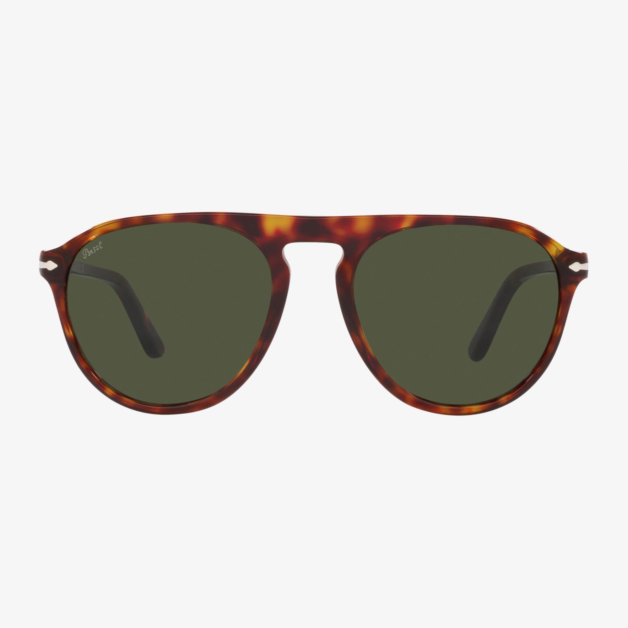 PERSOL 0PO3302S Unisex Kahverengi Güneş Gözlüğü