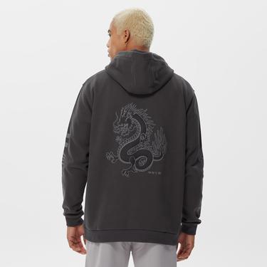  UNITED4 Classic Erkek Gri Hoodie