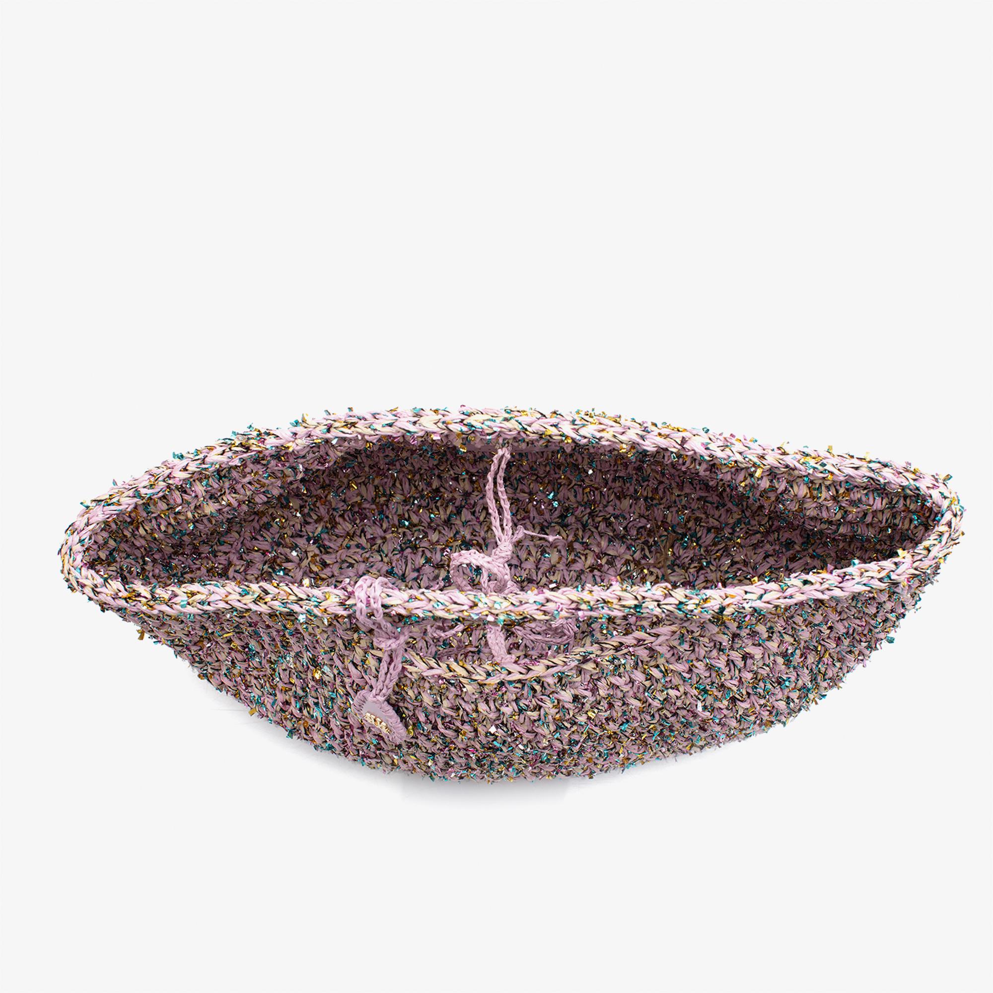 Jimba Capri In Lavender Basket Tote Kadın Mor El Çantası