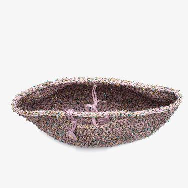  Jimba Capri In Lavender Basket Tote Kadın Mor El Çantası