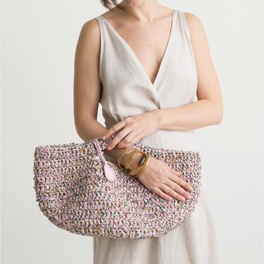  Jimba Capri In Lavender Basket Tote Kadın Mor El Çantası