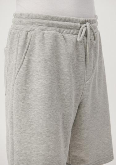  Mavi Gri Örme Şort 066935-35010