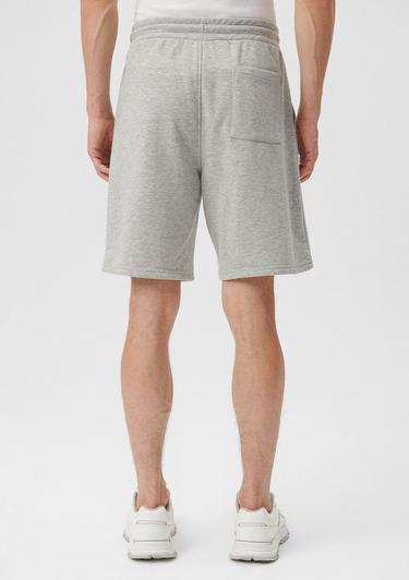  Mavi Gri Örme Şort 066935-35010