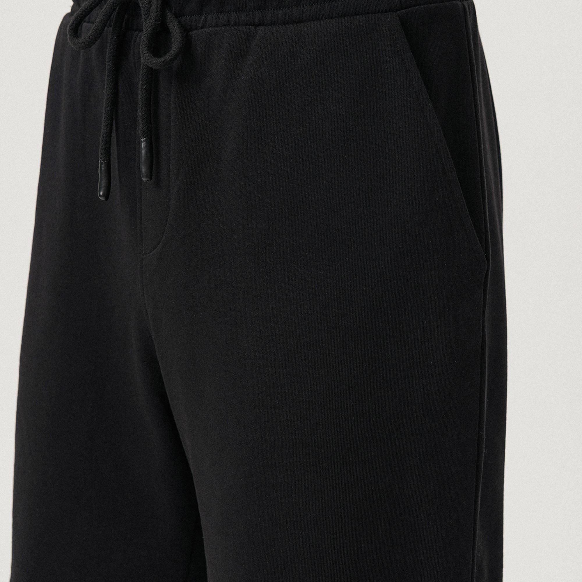 Mavi Siyah Örme Şort 066935-900