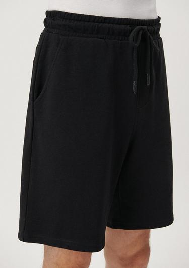  Mavi Siyah Örme Şort 066935-900