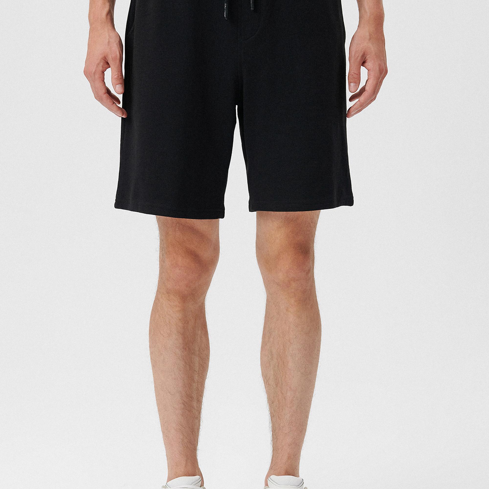 Mavi Siyah Örme Şort 066935-900