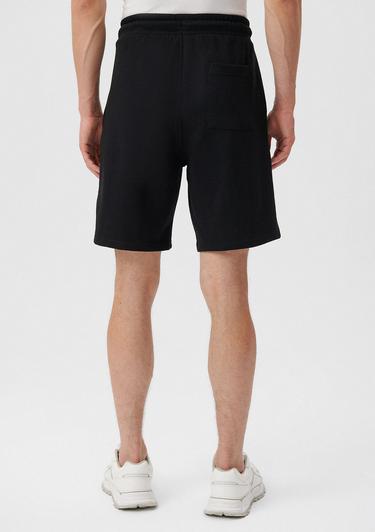  Mavi Siyah Örme Şort 066935-900