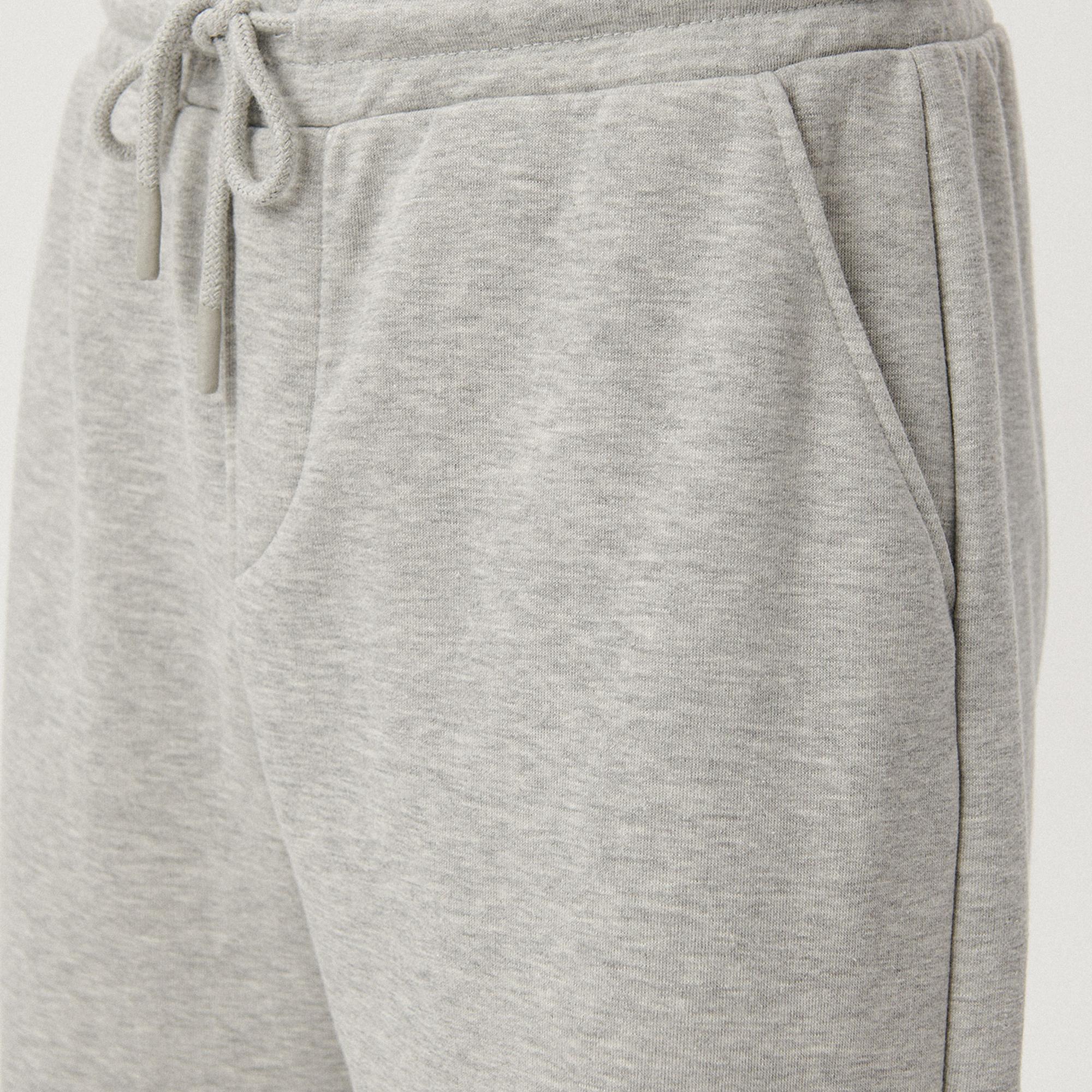 Mavi Gri Örme Şort 066935-35010