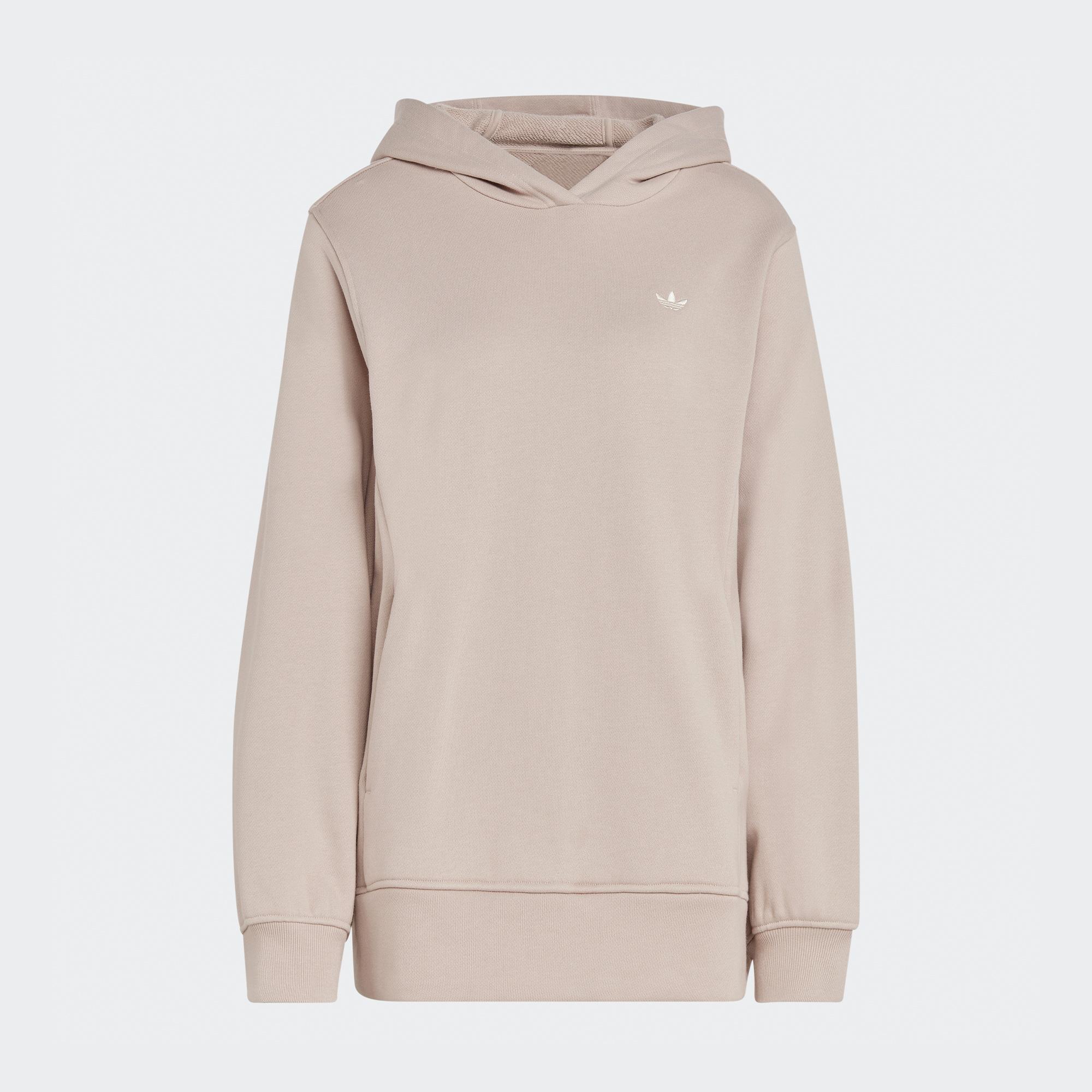 adidas Premium Essentials Hoodie Kadın Bej Sweatshirt