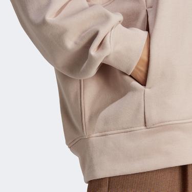  adidas Premium Essentials Hoodie Kadın Bej Sweatshirt