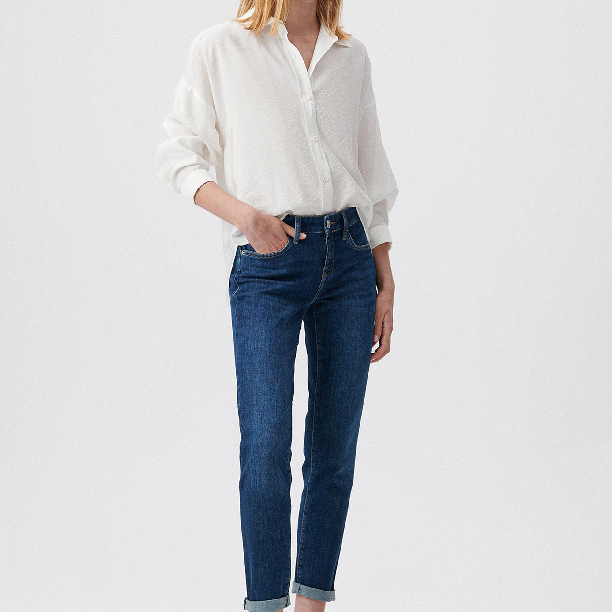 Mavi Ada Koyu Mavi Vintage Jean Pantolon 1020535596