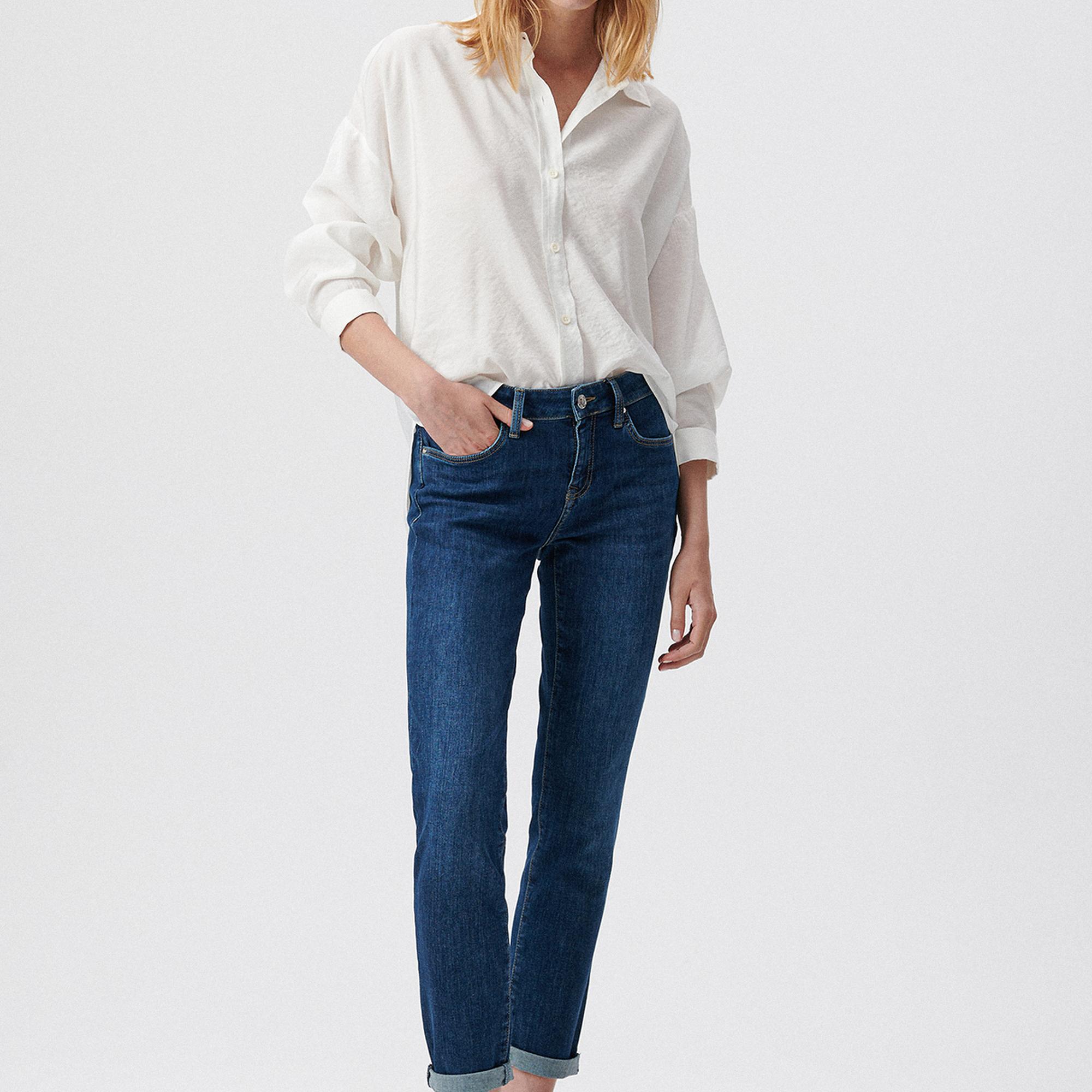 Mavi Ada Koyu Mavi Vintage Jean Pantolon 1020535596